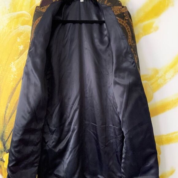 WOOL & SILK Nehru Long Jacket (Sz 42) - Picture 5 of 11